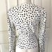 Utban outfitters tan and polka dot button top