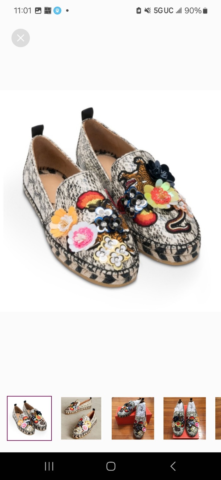 Anthropologie Bill Blass Sutton Espaddrilles