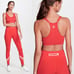 Tory Sport Seamless Racerback Cami Bra Red XS