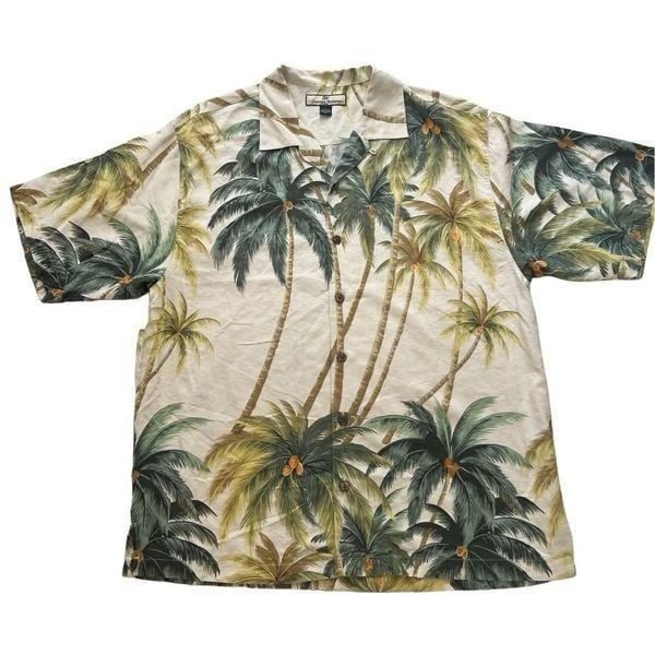 Tommy Bahama Silk Shirt Size L