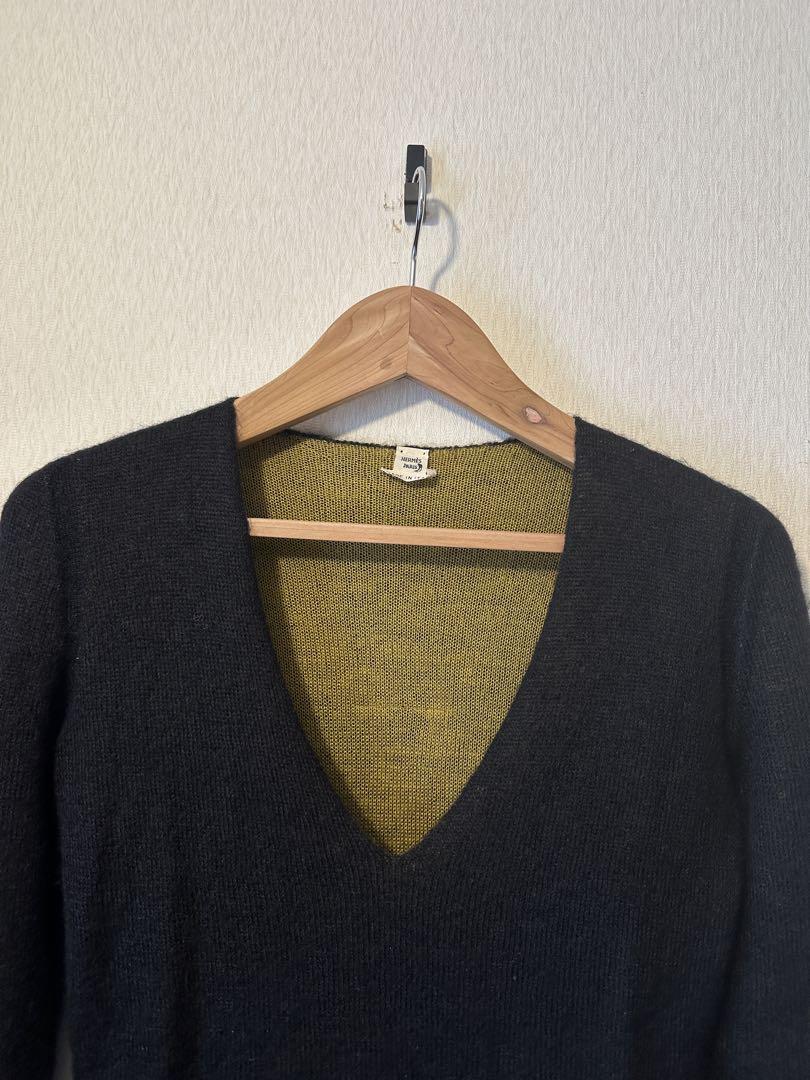 半額 50％OFFの通販 H 00s HERMES Logo Knit Mohair トップス
