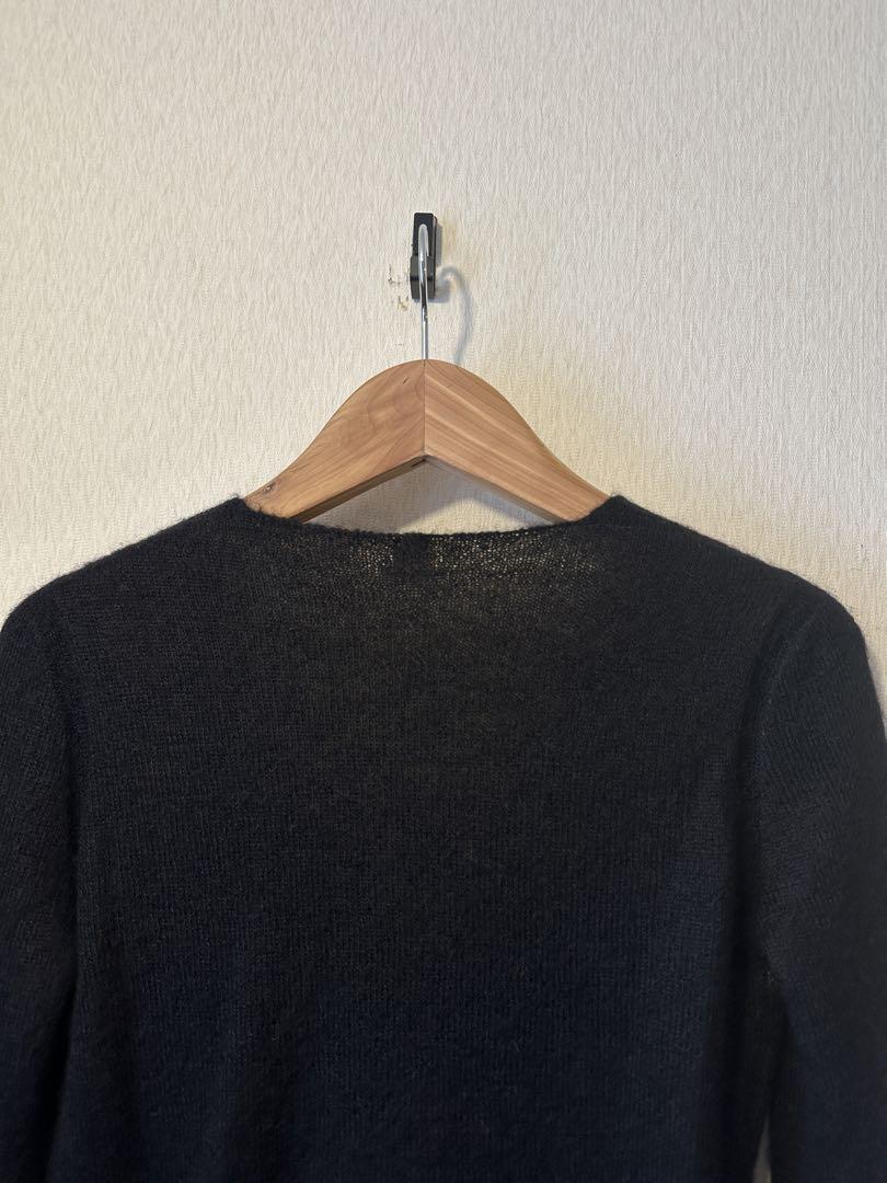 トップス HERMES 00s H Logo Mohair Knit HERMES 00s H Logo Mohair Knit