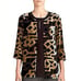 Etro Deco Silk Velvet Devore Top in Gold and Black sz 38 US 2