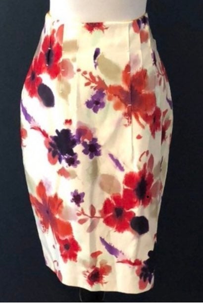 Elie Tahari Floral skirt