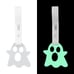 NEW 2PCS GHOST GLOW IN DARK GREEN JDM TSURIKAWA RING White Handle Strap Drift