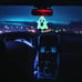 NEW 2PCS GHOST GLOW IN DARK GREEN JDM TSURIKAWA RING White Handle Strap Drift