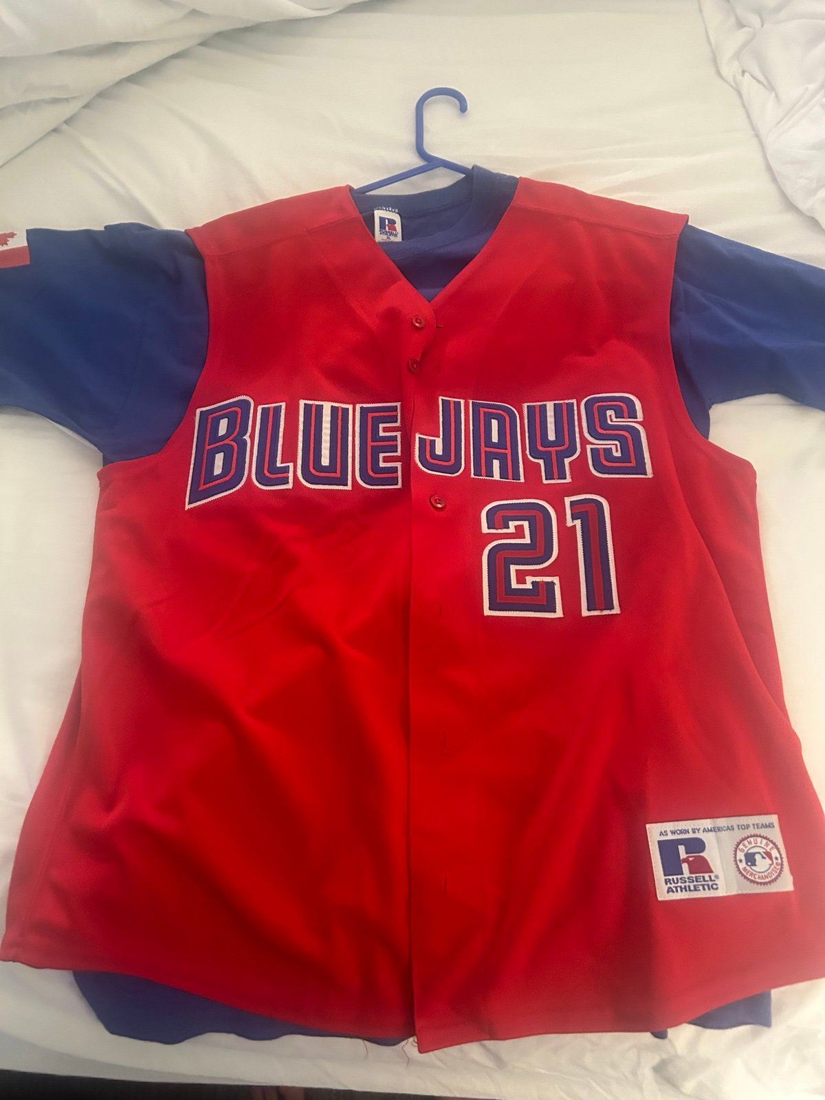 Vintage Canada day Roger Clemens jersey