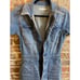 Anthropologie Good American Fit For Success Utility Blue Jean Jumpsuit Size 2
