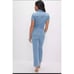 Anthropologie Good American Fit For Success Utility Blue Jean Jumpsuit Size 2