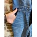 Anthropologie Good American Fit For Success Utility Blue Jean Jumpsuit Size 2