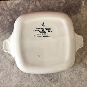junmei#2356Corning Ware 22 Oz Blue Cornflower P-43-B Vtg