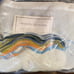 Vintage Needlepoint Butterfly Embroidery Pattern Wool European Canvas Kit