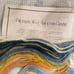Vintage Needlepoint Butterfly Embroidery Pattern Wool European Canvas Kit