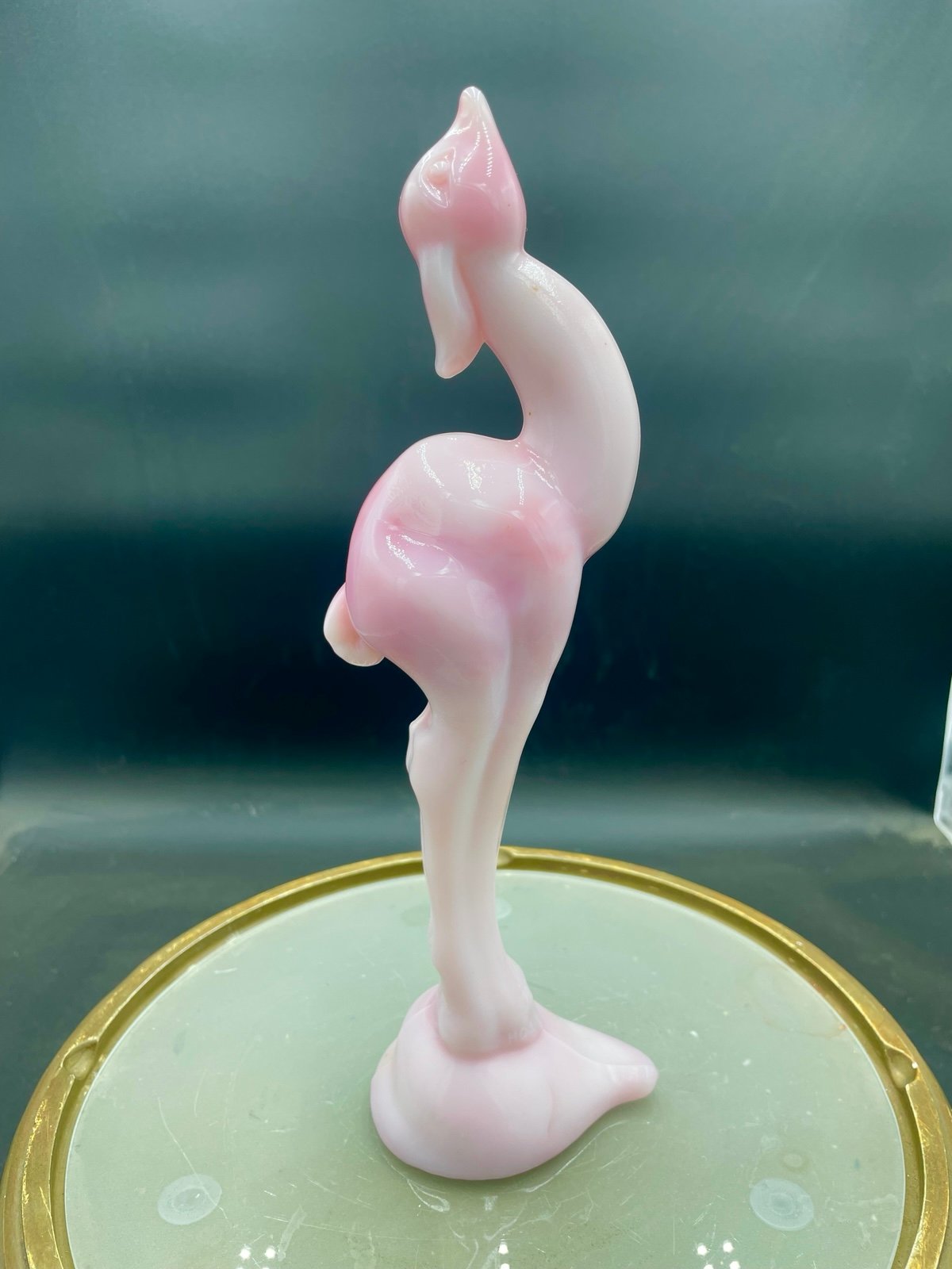Vintage Fenton for HCA Rosalene 1992 Limited Edition 382 of 450 Gazelle 11” VG
