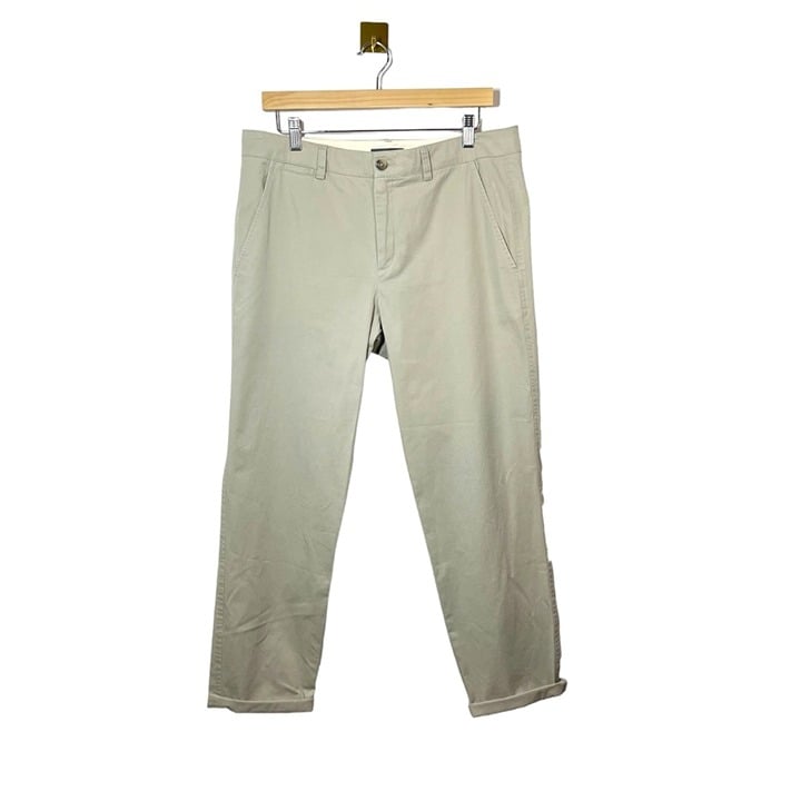 Vince Women’s Straight Leg Chino Pants in Beige Size 12