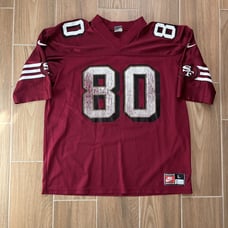 VTG NIKE JERRY RICE San Francisco 49ers Men's Jersey SIZE LARGE NFL MADE IN USA