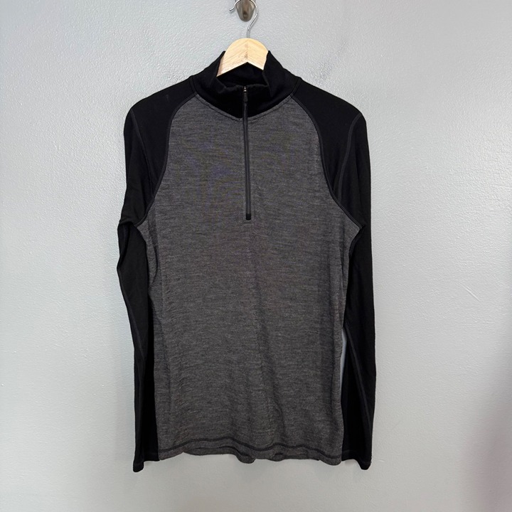 SMARTWOOL Merino 250 Baselayer Pattern 1/4 Zip size M