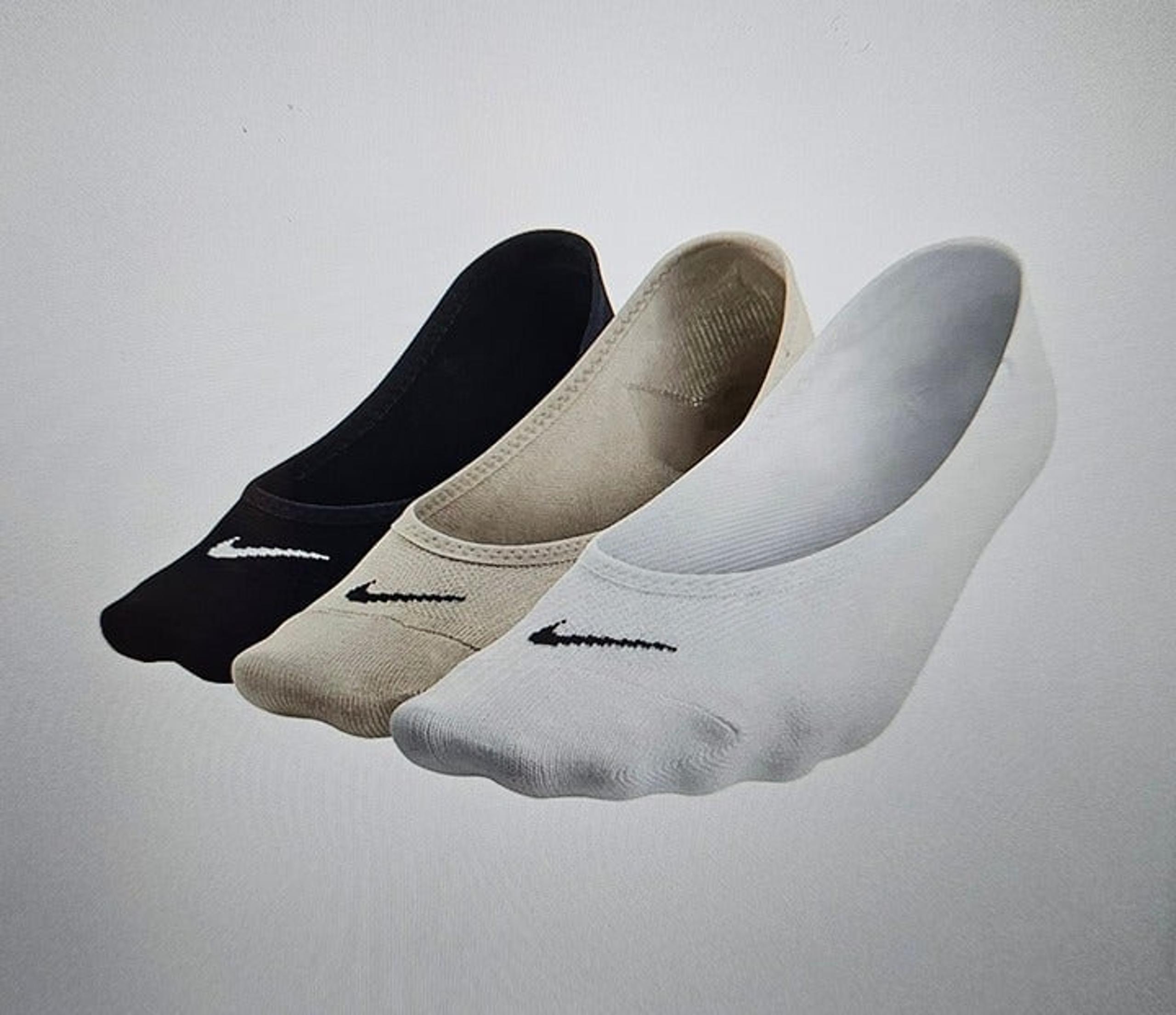 3 Pair Women's Nike No Show/ Liner Socks, Dri-Fit  NWT
