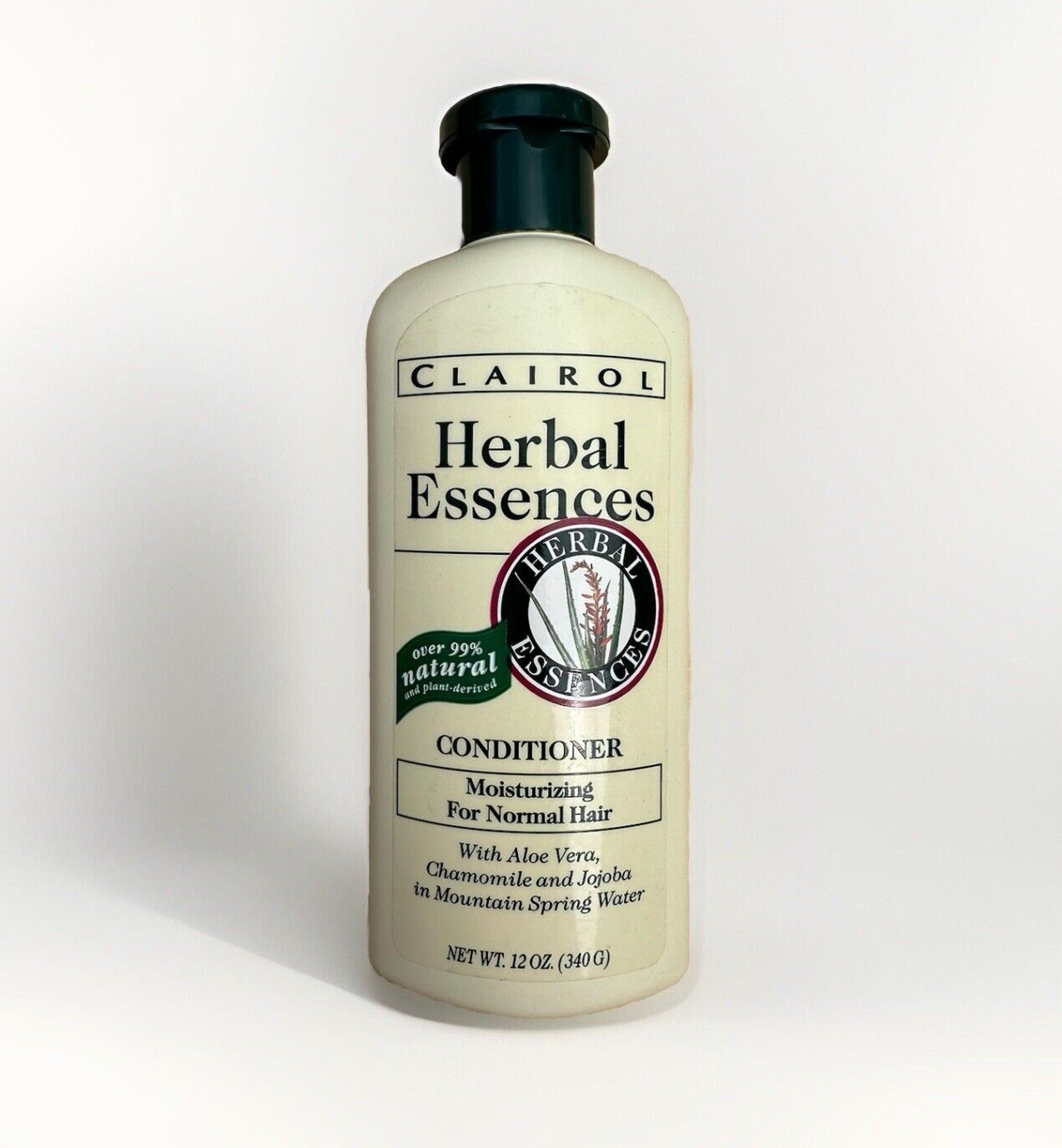 Vtg 1994 Clairol Herbal Essences Moisture Balancing Conditioner Chamomile Aloe