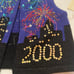 Vintage New Years New York Sparkle Sweater vest