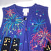 Vintage New Years New York Sparkle Sweater vest
