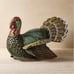 John Derian x Target Beaded Fall Turkey Shaped Pillow Thanksgiving Decor New~24