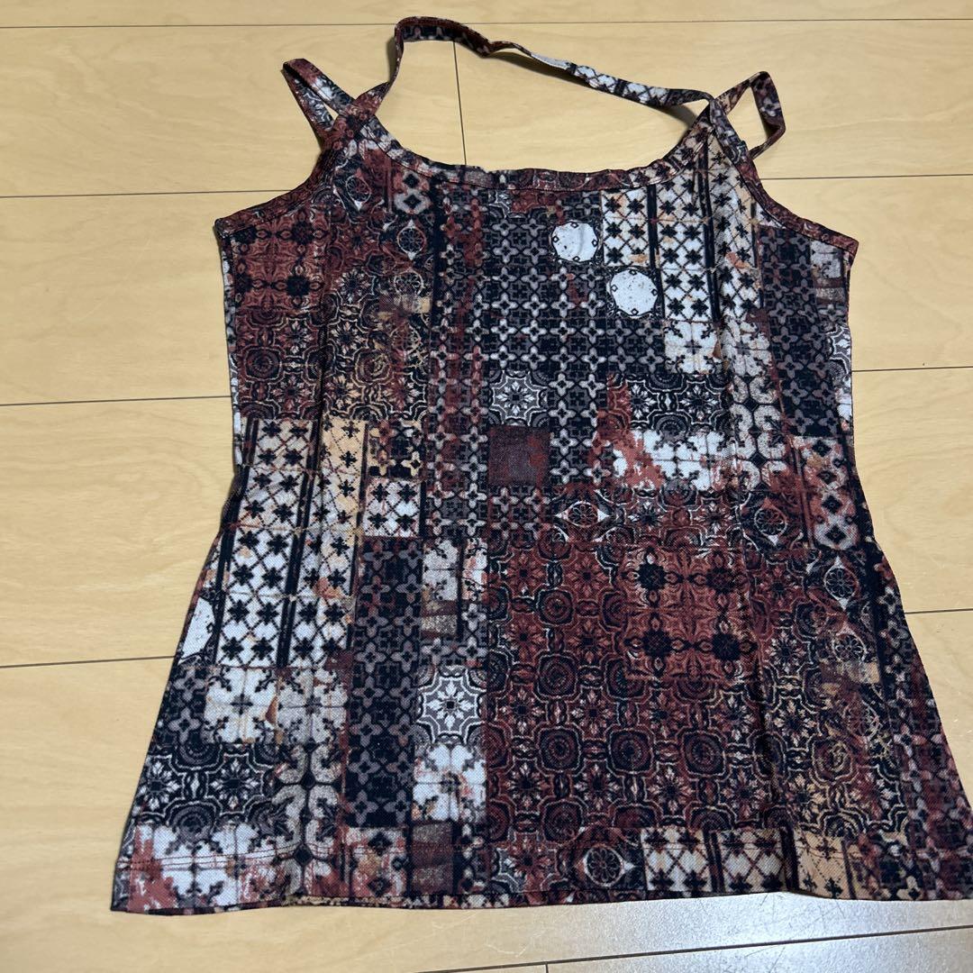 Jean Paul Gaultier Camisole in Various Patterns, Black, Red, White