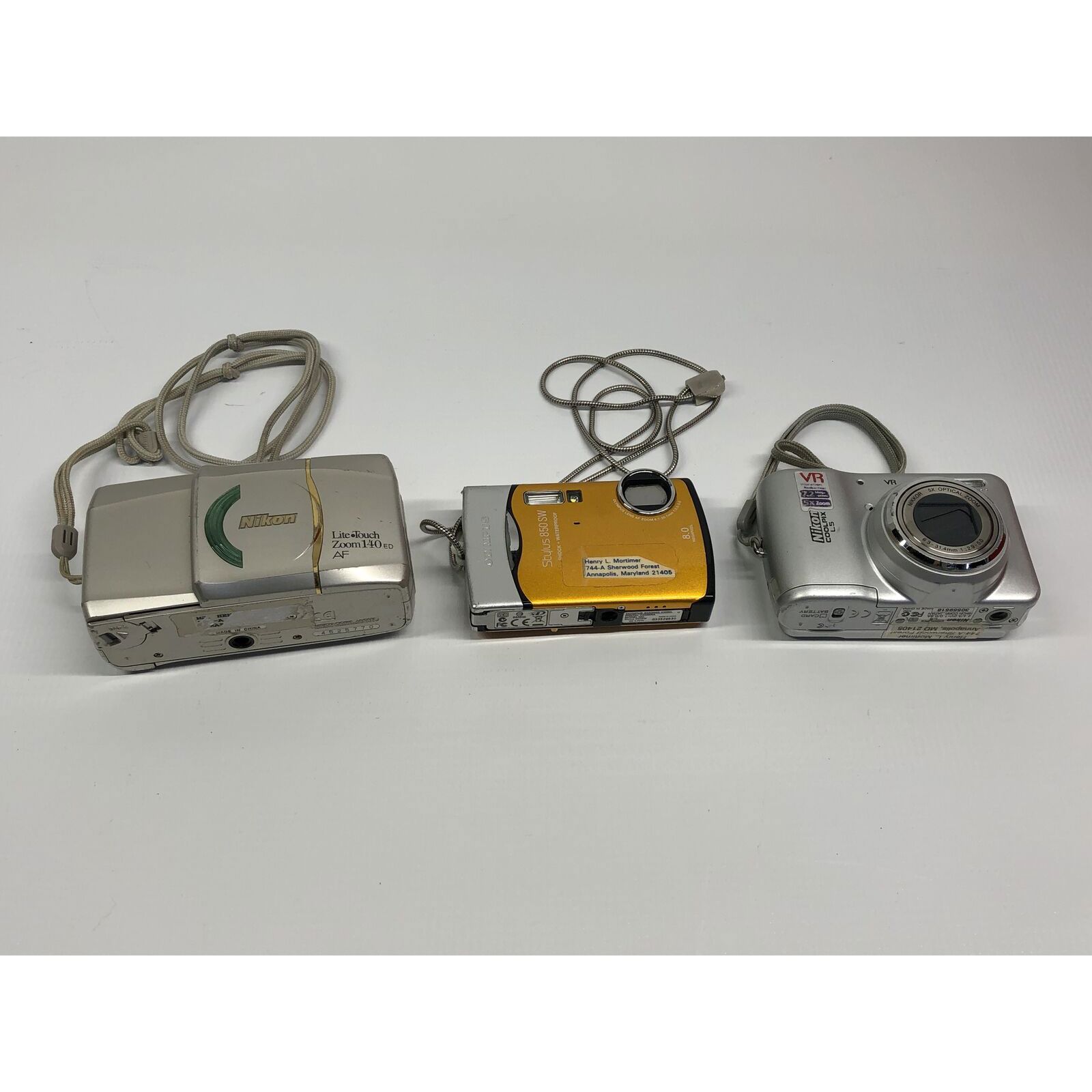 Lot of 3 Cameras differents models and brands