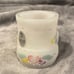 Fenton Hand Painted Baby Girl Shoe
