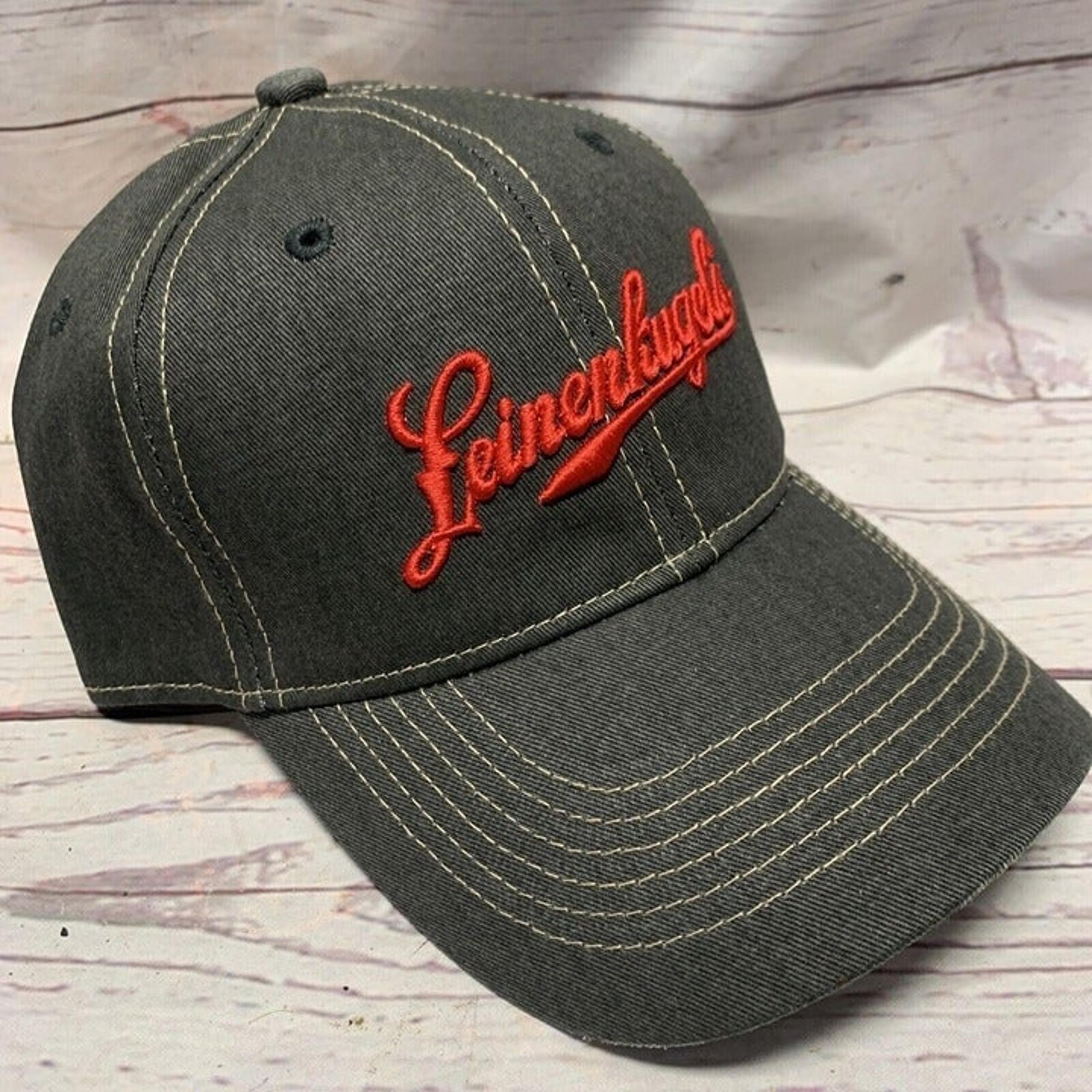 New Leinenkugels Hat Cap Licensed Denim Black / Gray