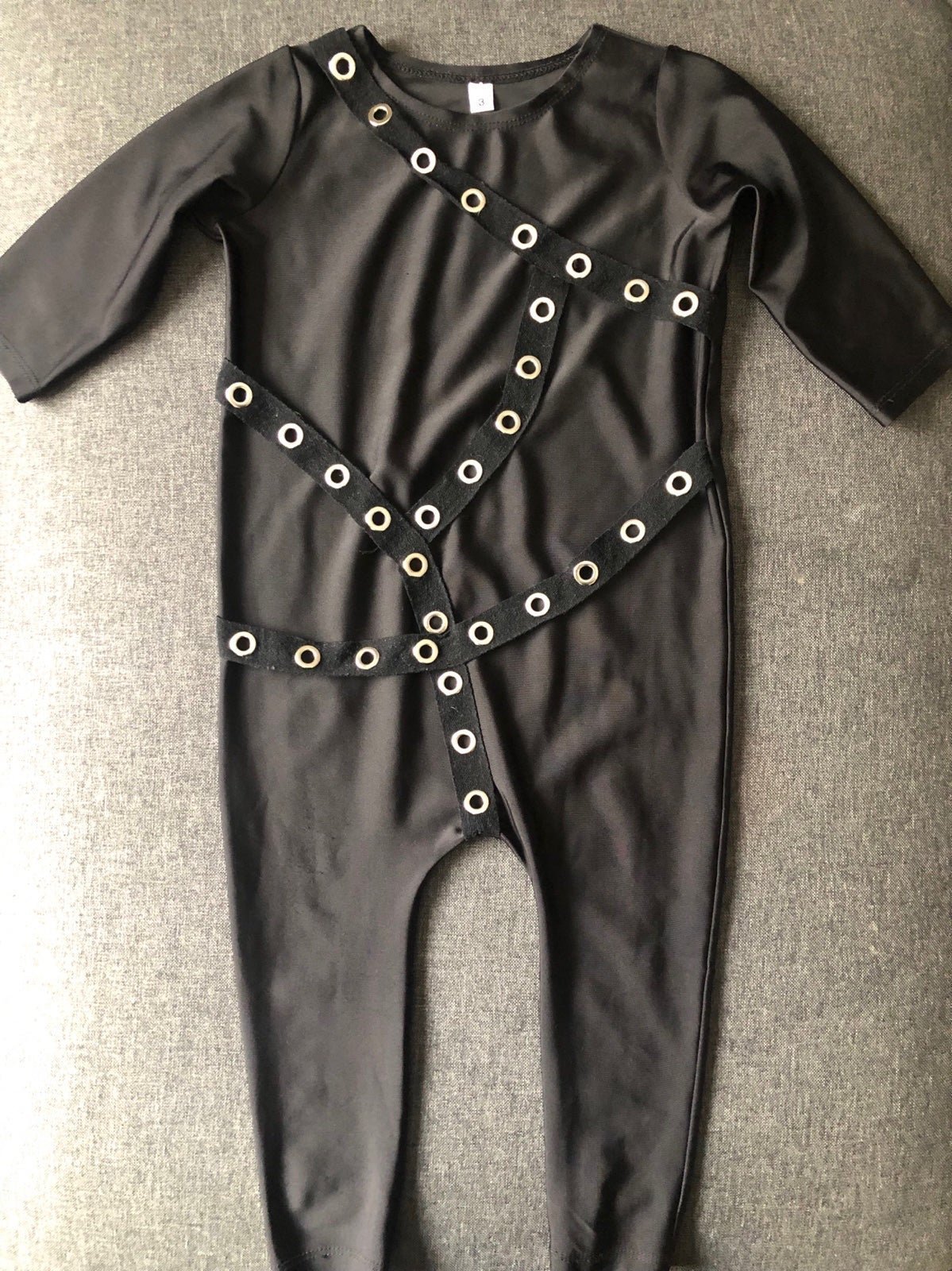 Edward Scissorhands Toddler Inspired Costume + Gloves Size 3