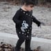 Edward Scissorhands Toddler Inspired Costume + Gloves Size 3