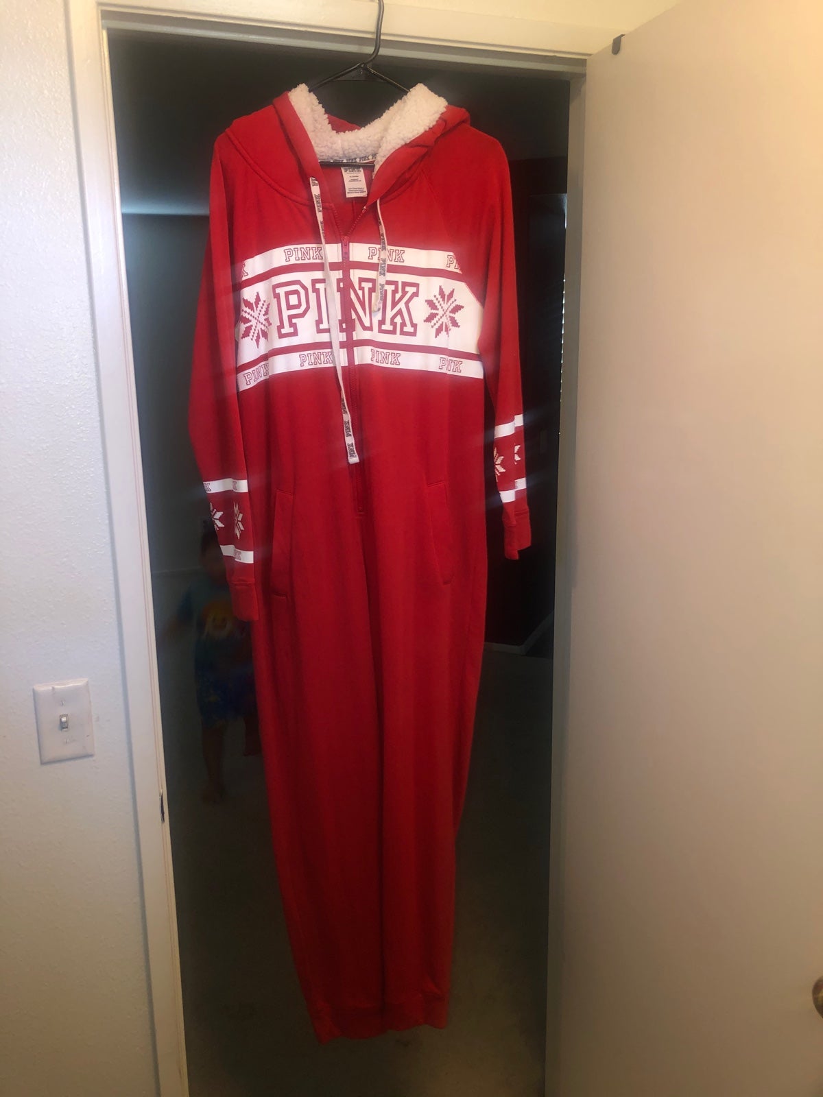 VS PINK Holiday Onesie