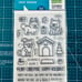 Stamptember Lawn Fawn Home for the Pawlidays stamp AND die set