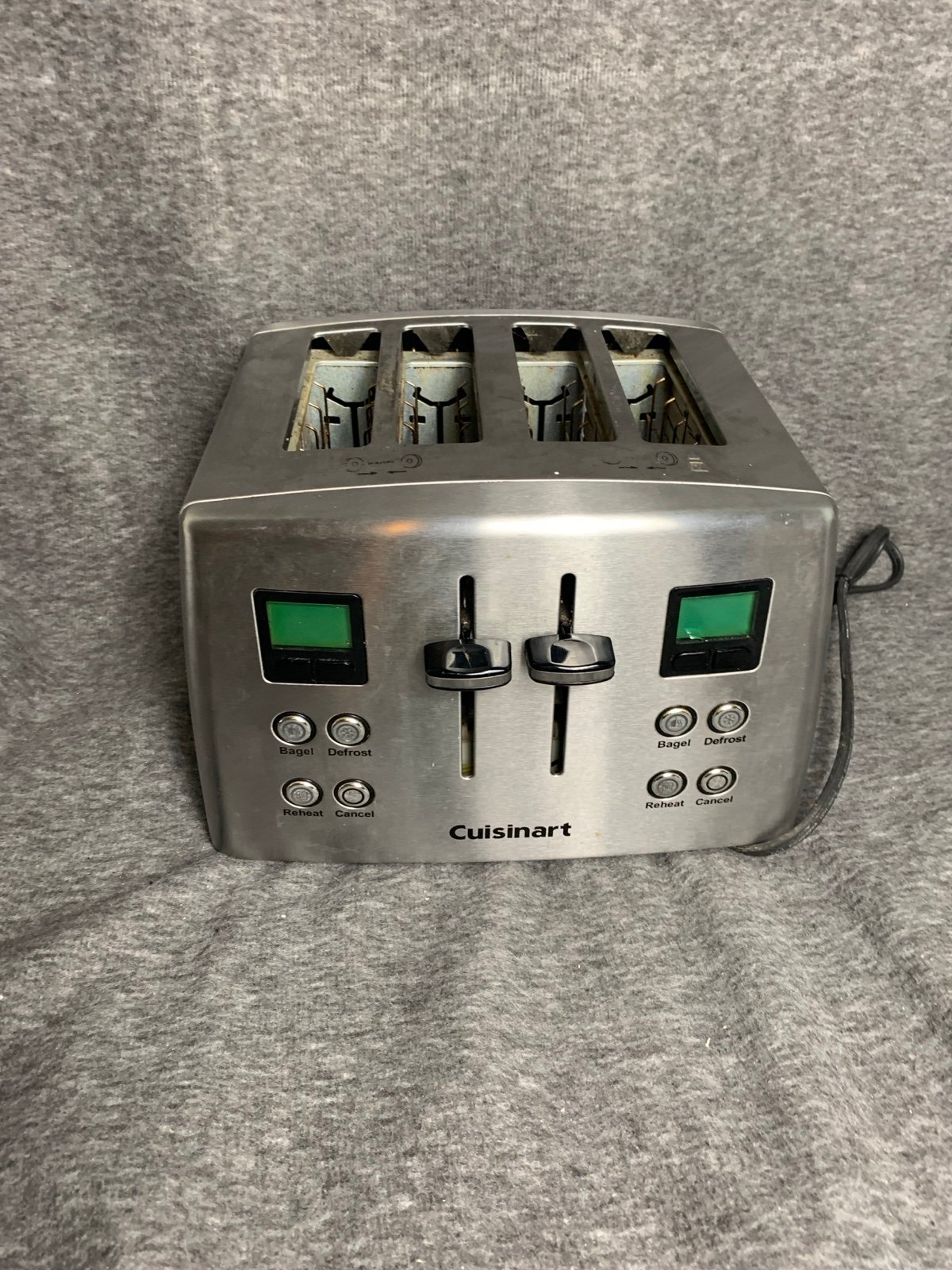 Cuisinart CPT-435 4 Toaster Stainless Steel Toaster Slice Wide-Slot Bagel Four