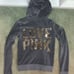 PINK Velour Sequins BLING Full Zip Hoodie