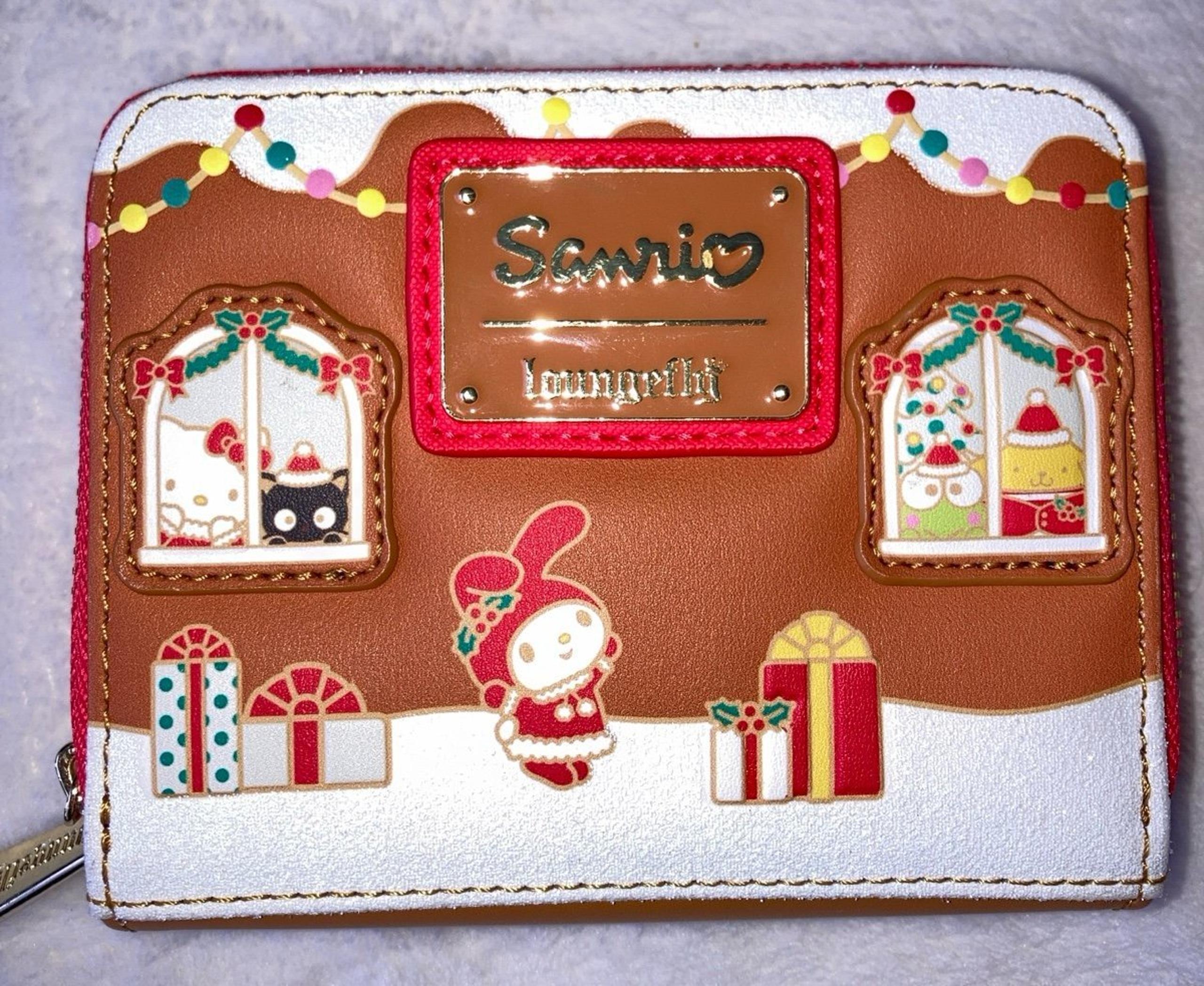 Loungefly Hello Kitty & Friends Gingerbread House Zip Wallet - BoxL - Sanrio