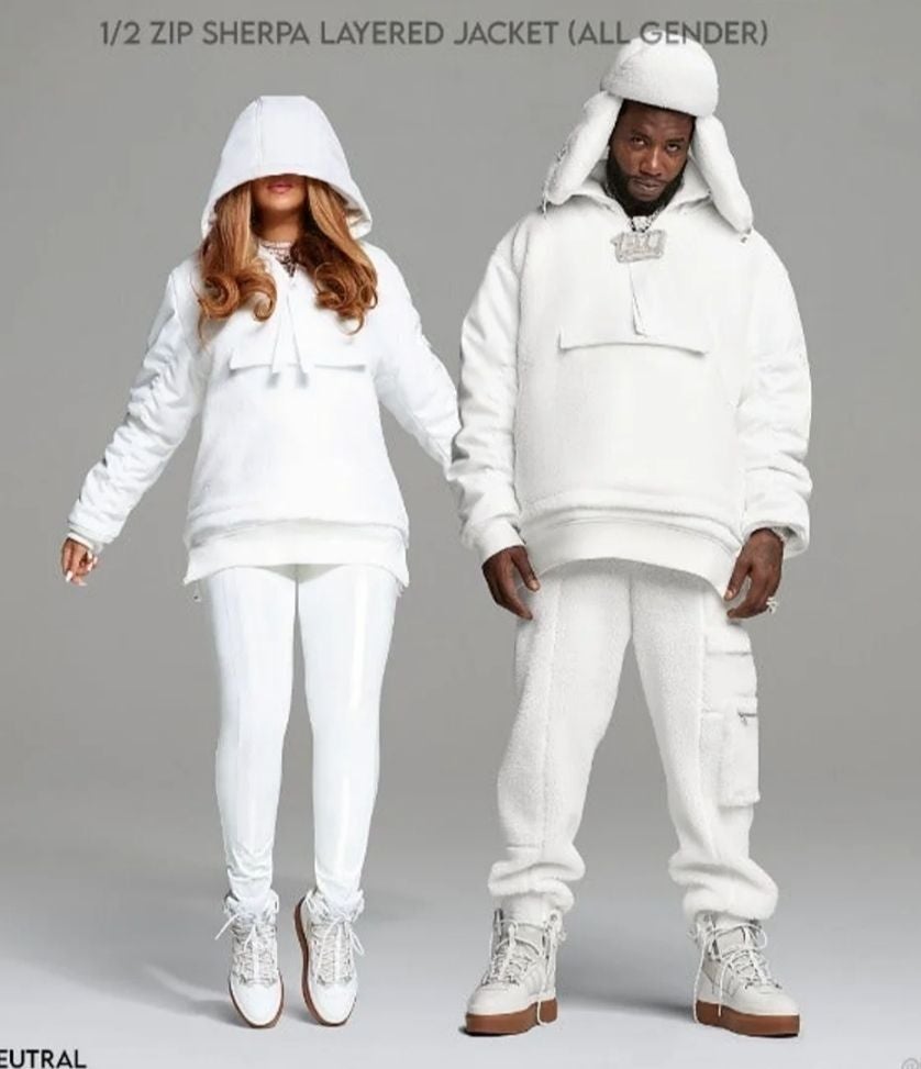 Adidas x Ivy Park Sherpa Jacket Medium