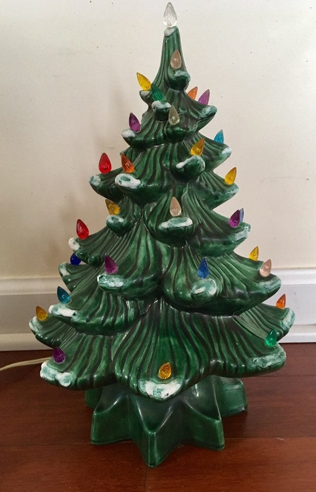 Vintage Ceramic Christmas Tree