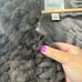 Harold’s Vintage Women’s Large Brown Rabbit Fur Vest Old Money Luxury Mobwife