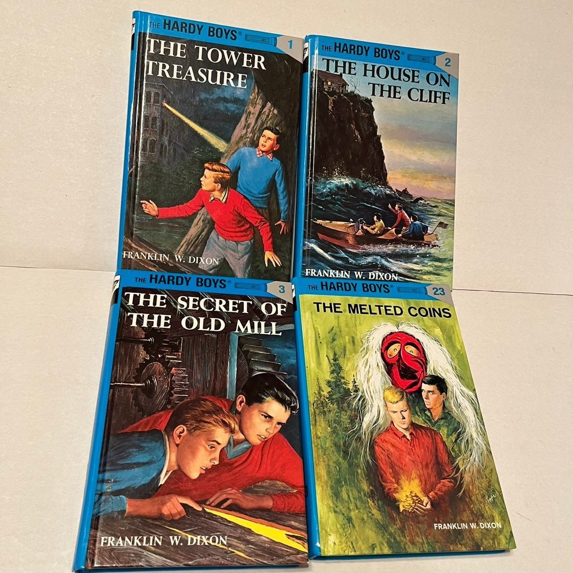Hardy Boys Book by Franklin W. Dixon bundle of four books. Used good condition
