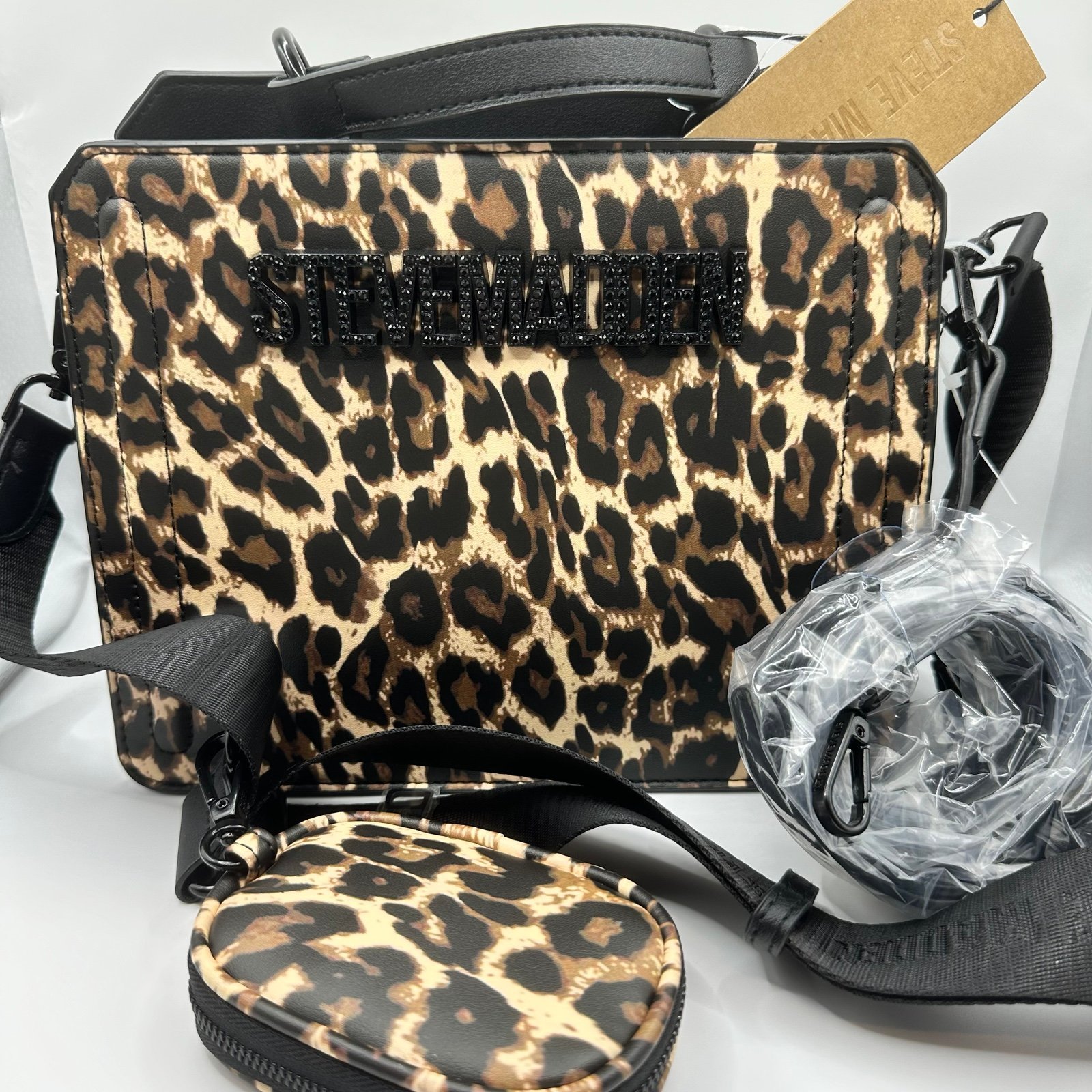 Steve Madden Leopard Print Crossbody Bags Mercari