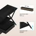 55 TV Stand with Power Outlet for TV up to 65 Inch, LED
