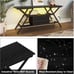 55 TV Stand with Power Outlet for TV up to 65 Inch, LED