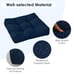 Costway 21 x 21 Patio Chair Seat Cushion 2 PCS Indoor/Outdoor Pads Navy