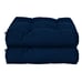 Costway 21 x 21 Patio Chair Seat Cushion 2 PCS Indoor/Outdoor Pads Navy