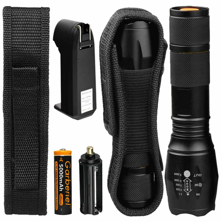 500000lm Genuine G700 LED Tactical Flash