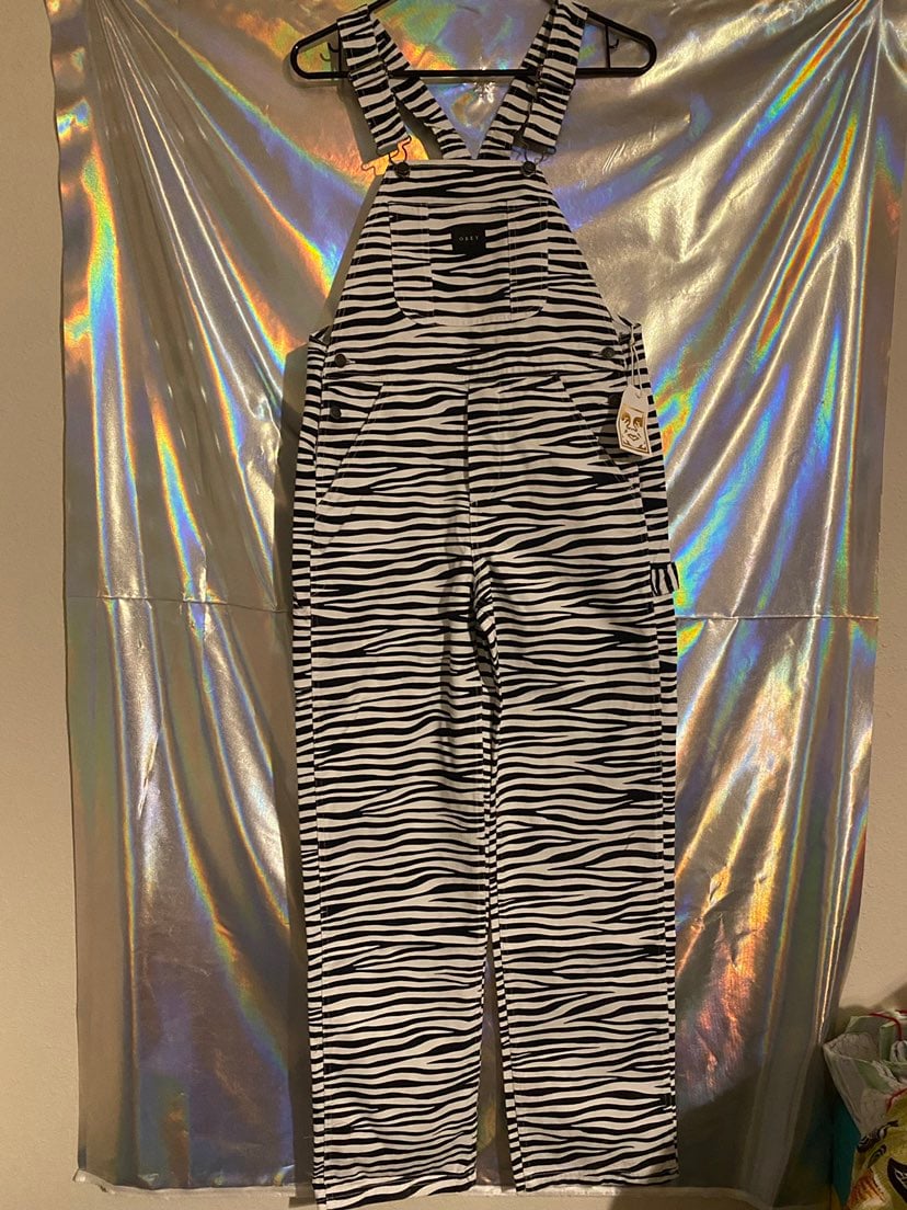 Obey zebra Overalls