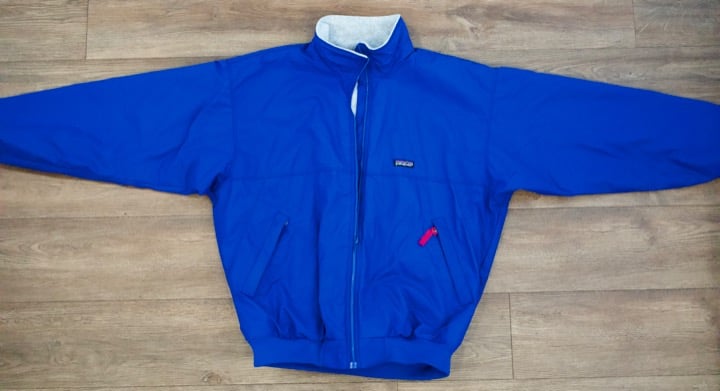Patagonia Vintage Fleece Jacket Size Extra Large Blue 23121