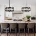 ZLNIDJIA 15.7 Black Chandelier